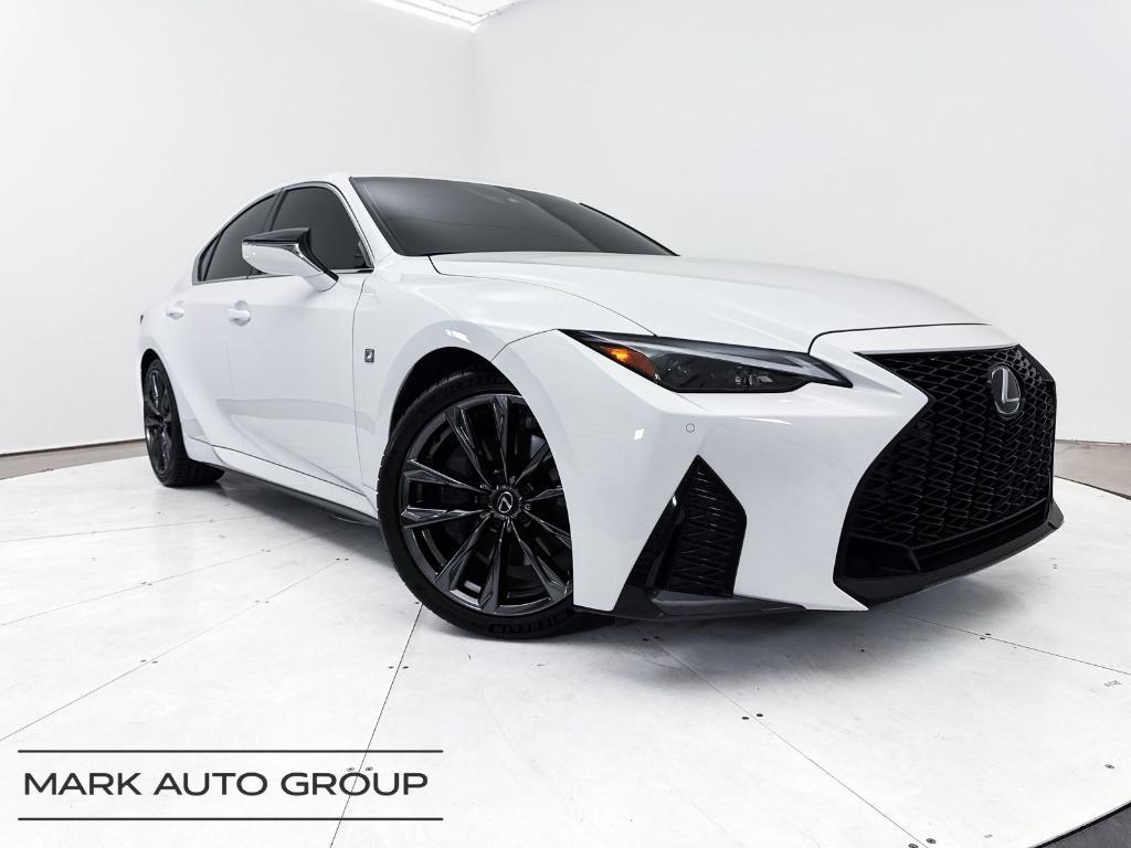 used 2024 Lexus IS 350 car, priced at $45,492
