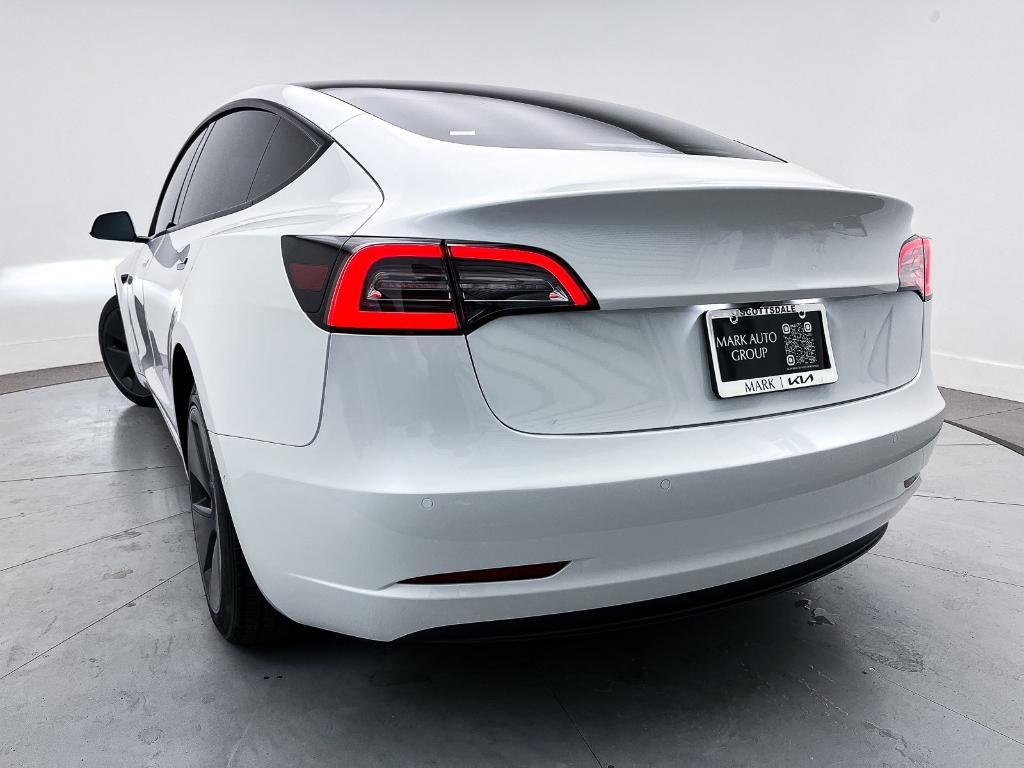 used 2022 Tesla Model 3 car, priced at $23,995