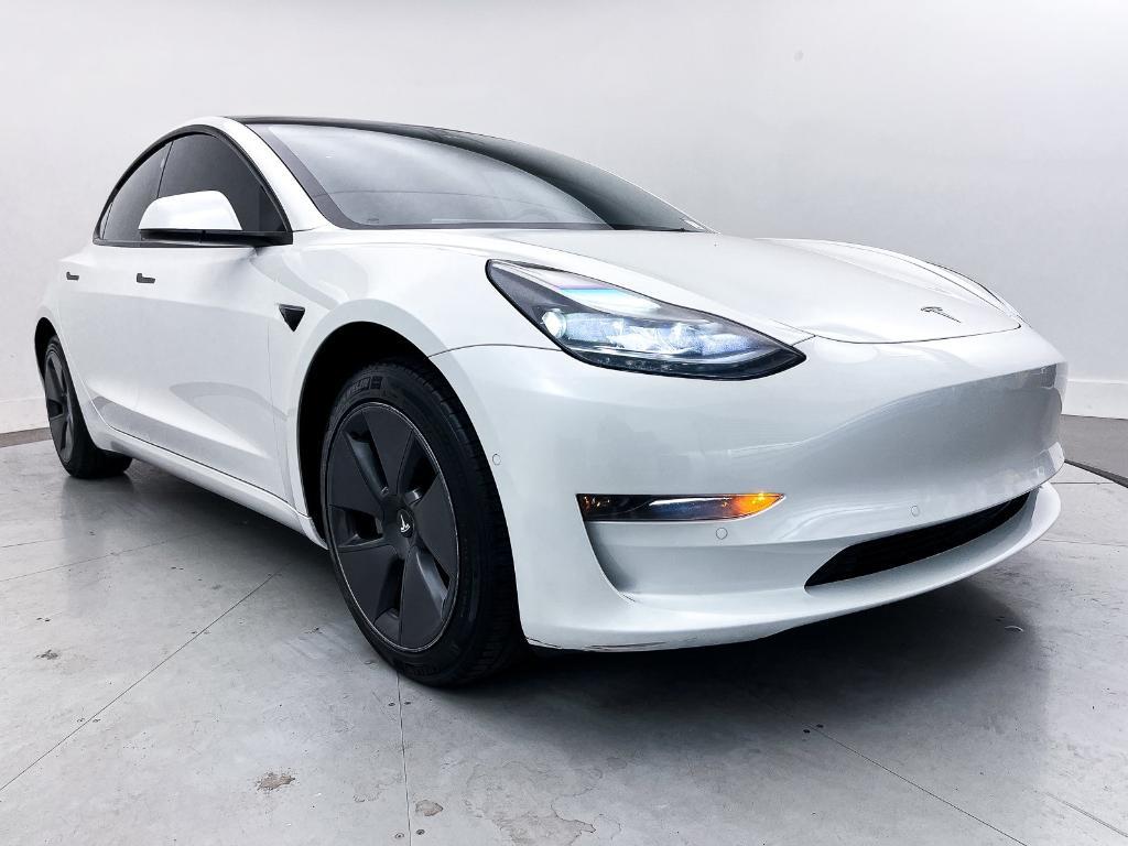 used 2022 Tesla Model 3 car, priced at $23,995