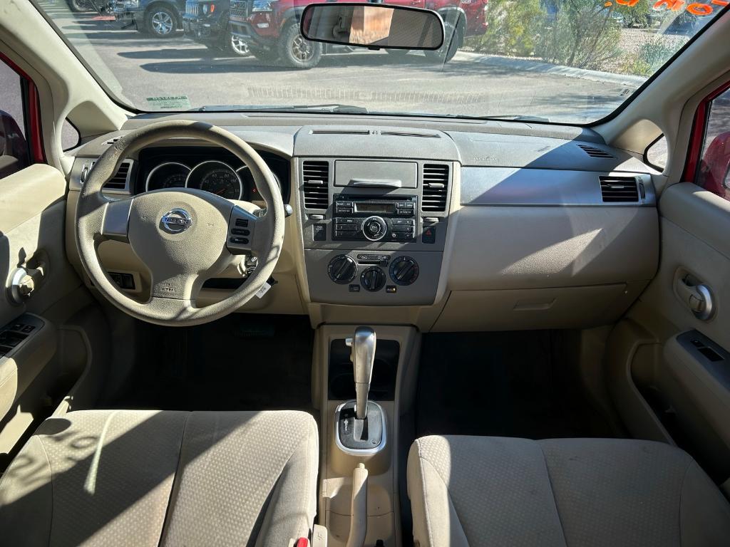 used 2010 Nissan Versa car, priced at $4,990