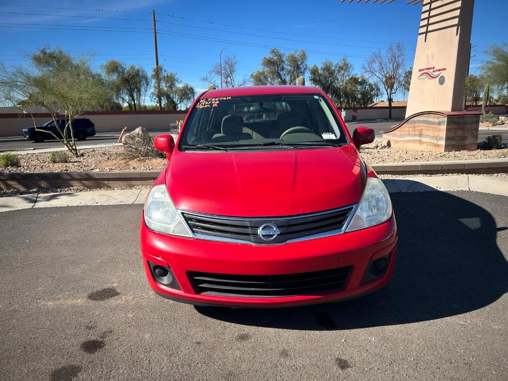 used 2010 Nissan Versa car, priced at $4,990