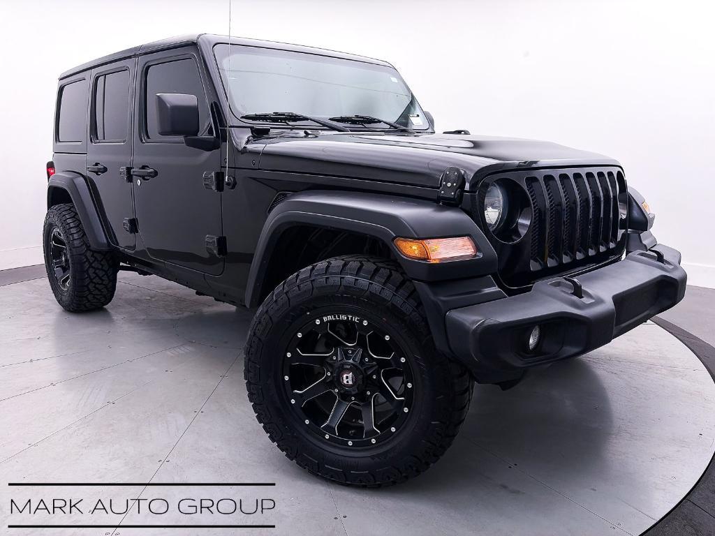 used 2018 Jeep Wrangler Unlimited car, priced at $21,993
