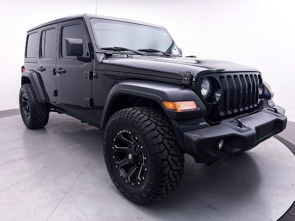 used 2018 Jeep Wrangler Unlimited car, priced at $21,993