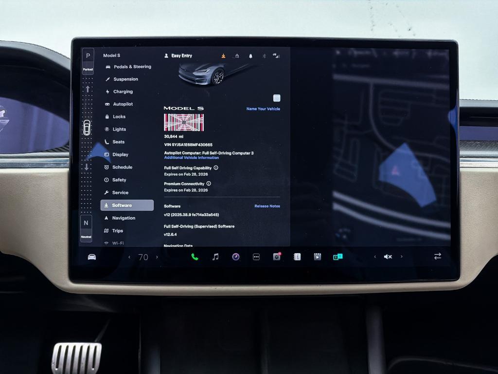 used 2021 Tesla Model S car, priced at $52,592