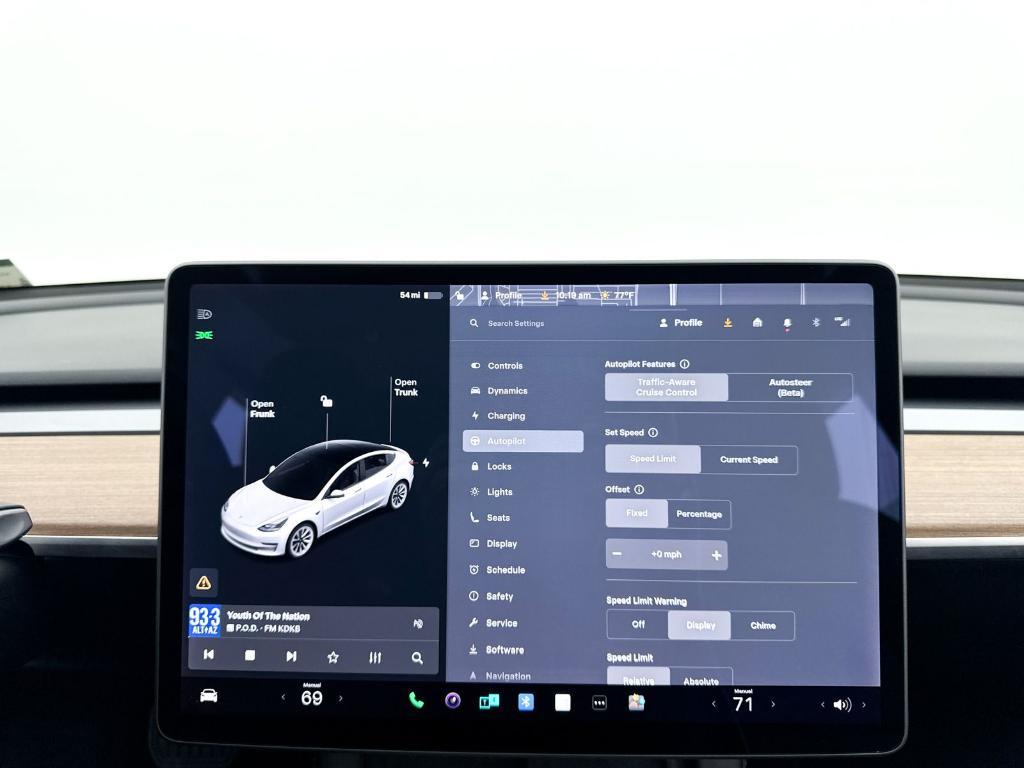 used 2021 Tesla Model 3 car, priced at $21,691