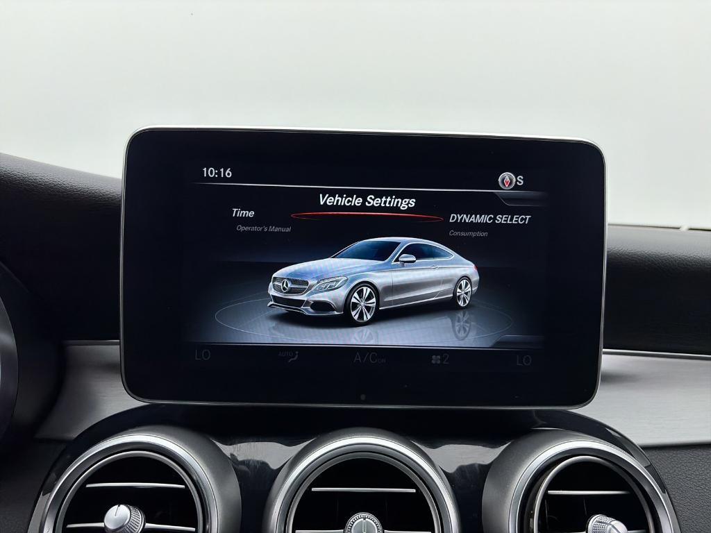 used 2017 Mercedes-Benz C-Class car, priced at $13,995