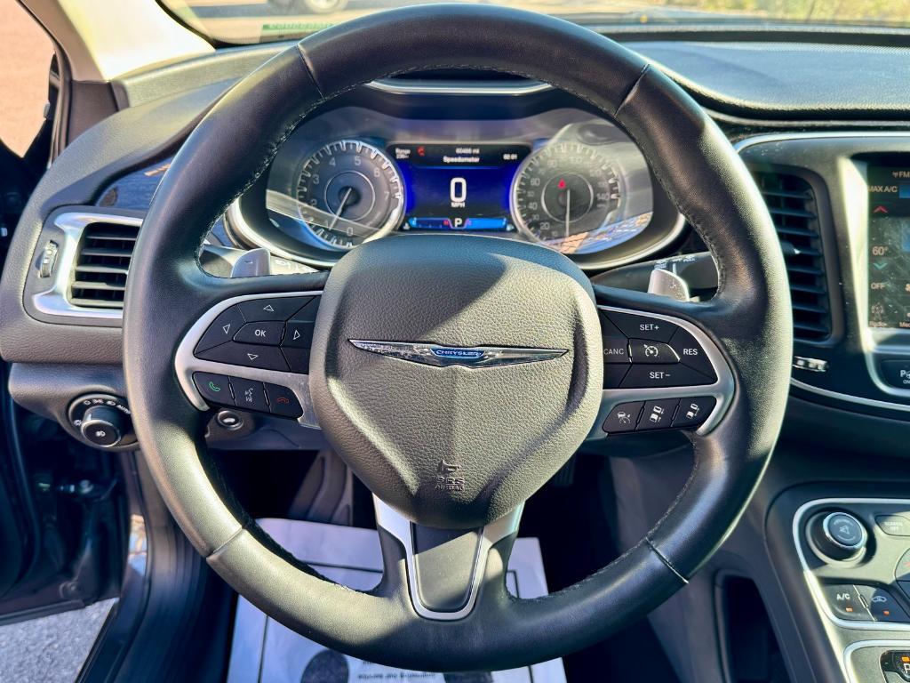 used 2015 Chrysler 200 car, priced at $11,991