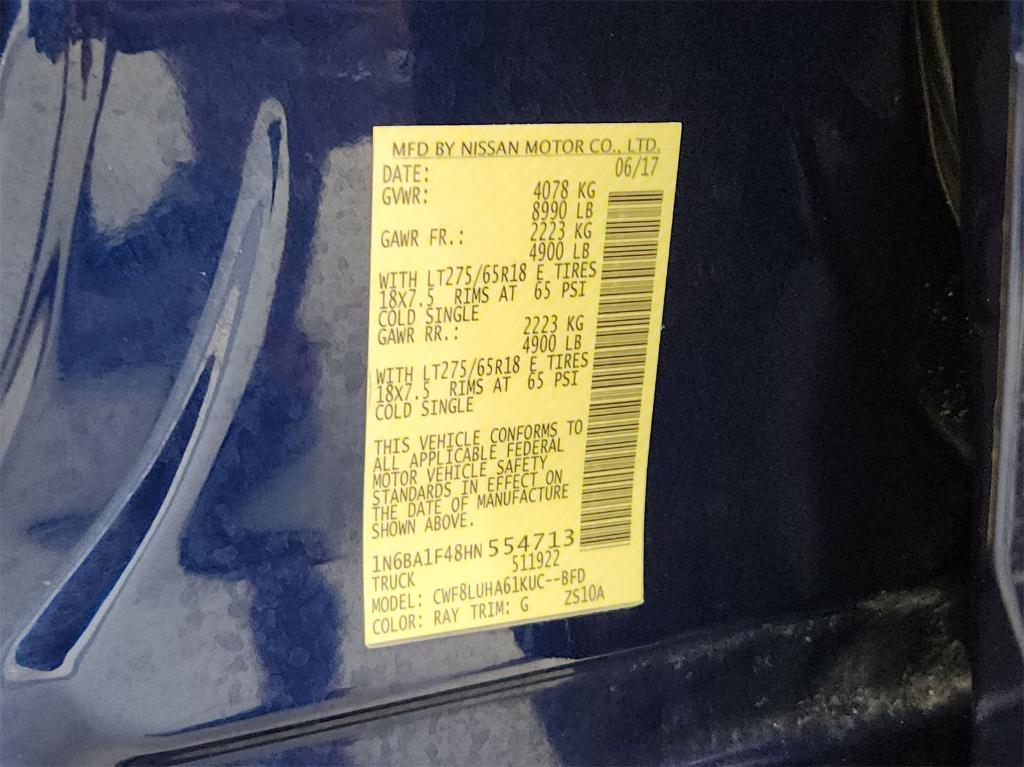 used 2017 Nissan Titan XD car, priced at $25,993