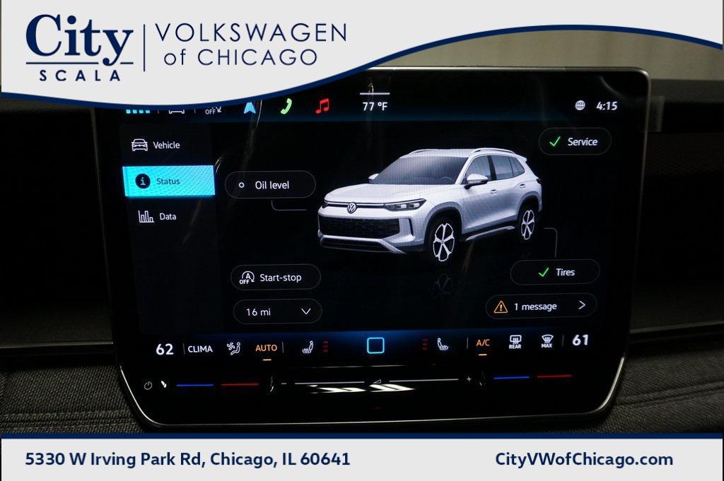 new 2025 Volkswagen Tiguan car, priced at $27,109