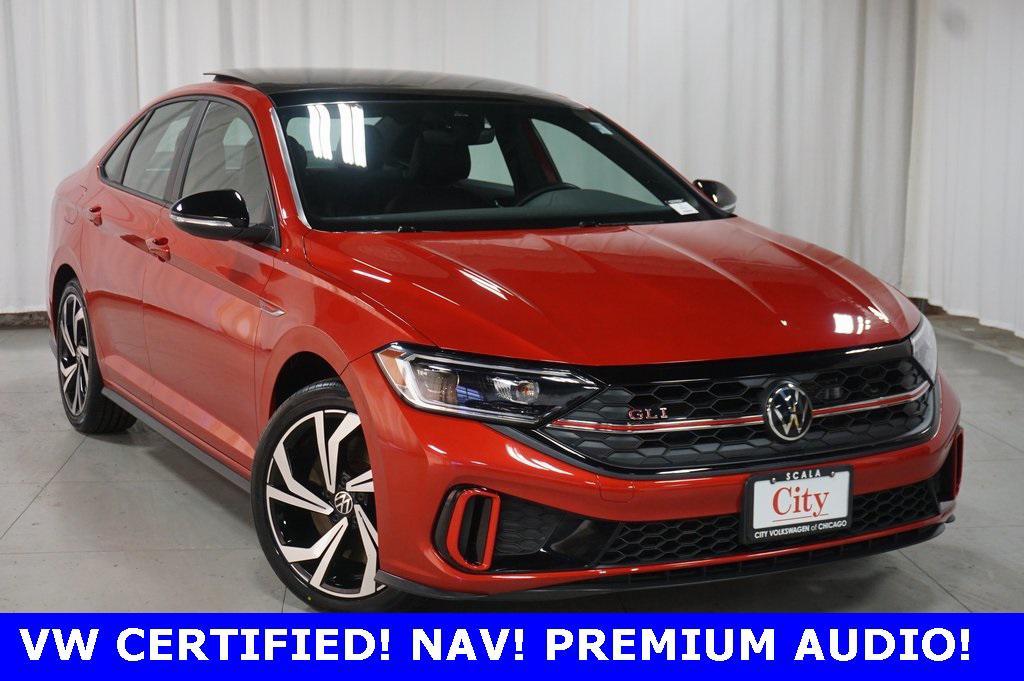 used 2024 Volkswagen Jetta GLI car, priced at $26,990
