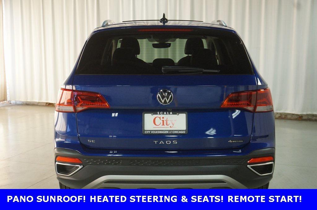 used 2022 Volkswagen Taos car, priced at $18,490
