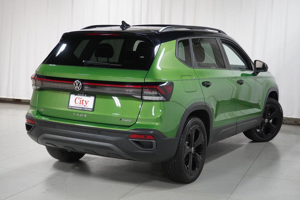 used 2025 Volkswagen Taos car, priced at $28,152
