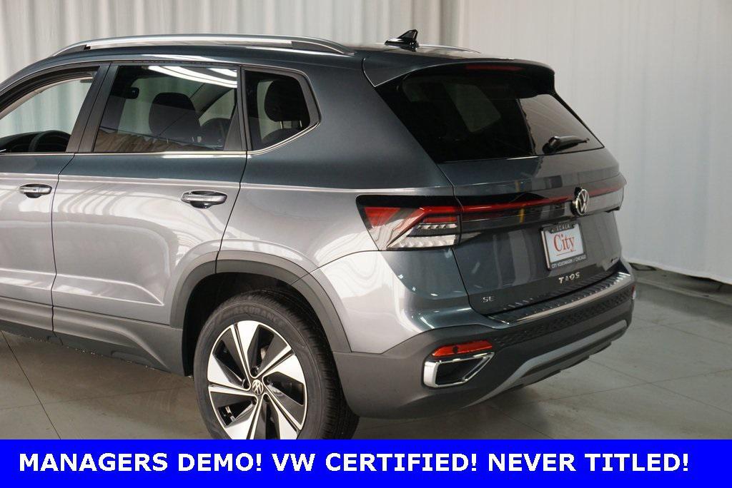 used 2025 Volkswagen Taos car, priced at $24,990
