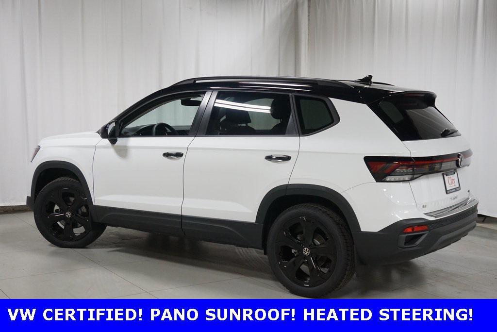 used 2025 Volkswagen Taos car, priced at $27,490