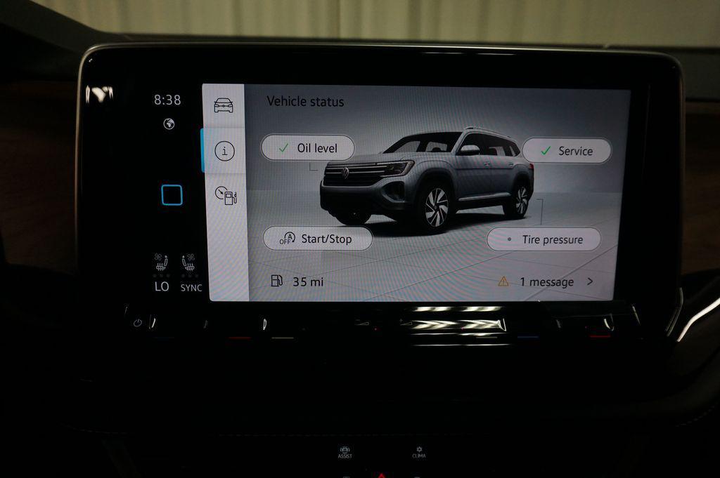 new 2026 Volkswagen Atlas car, priced at $44,959