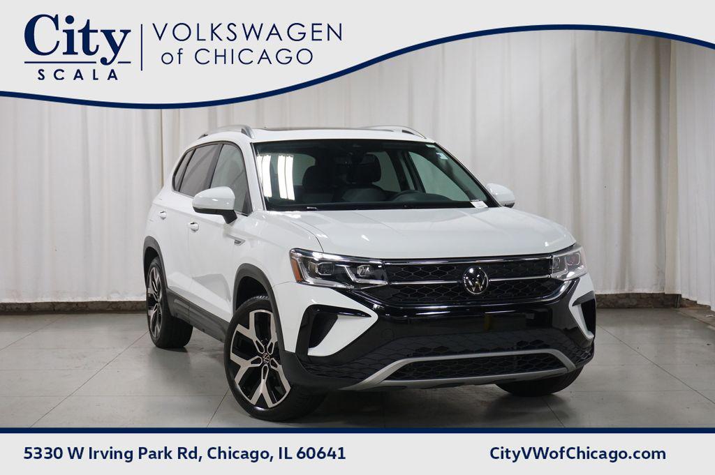 used 2023 Volkswagen Taos car, priced at $25,402