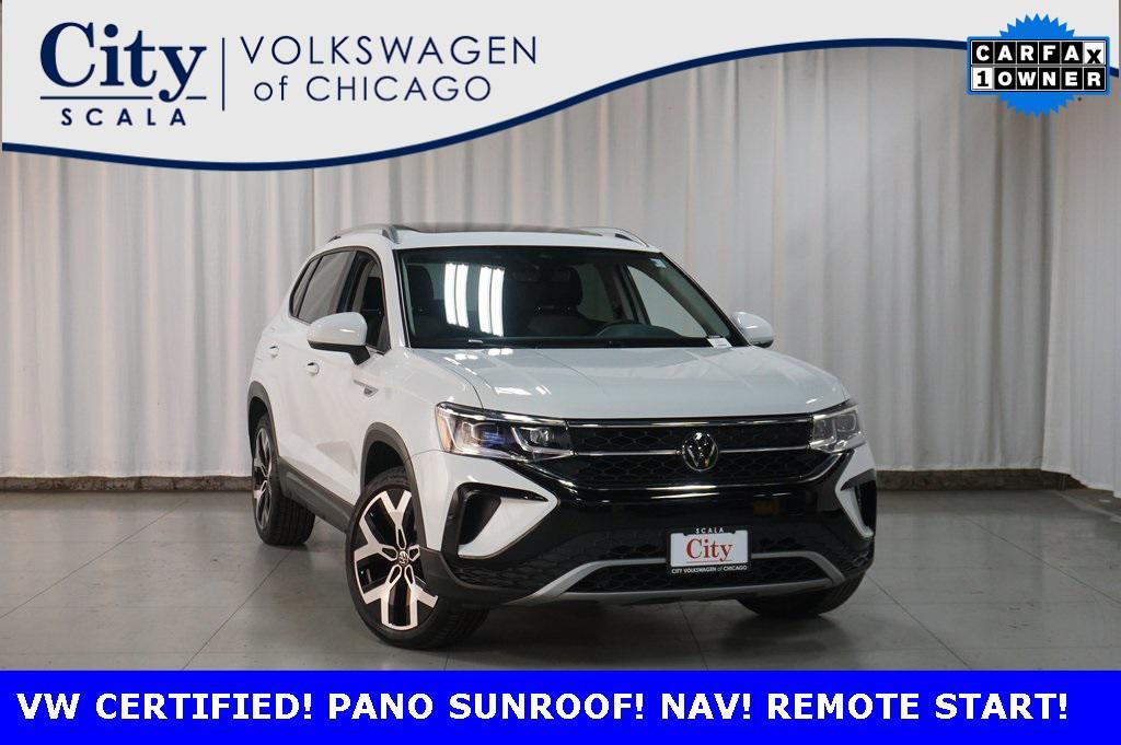 used 2023 Volkswagen Taos car, priced at $20,490
