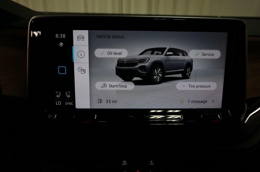 new 2026 Volkswagen Atlas car, priced at $46,862