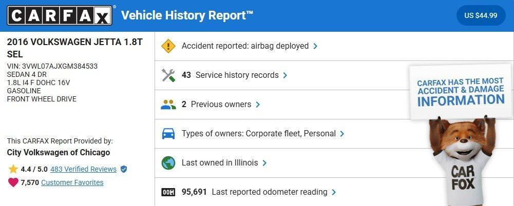 used 2016 Volkswagen Jetta car, priced at $9,990