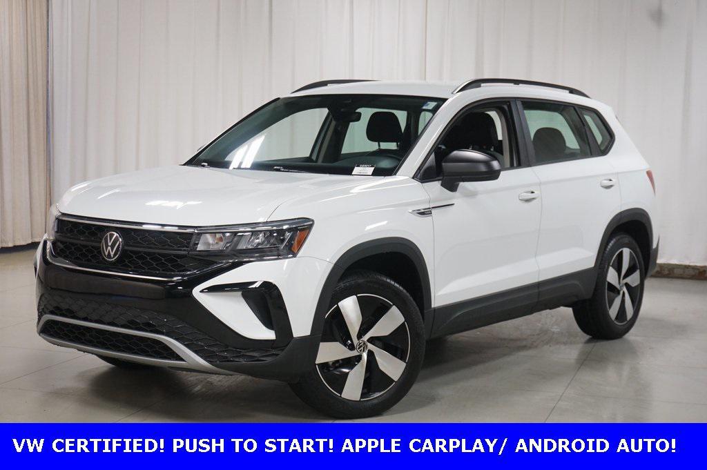 used 2024 Volkswagen Taos car, priced at $20,490