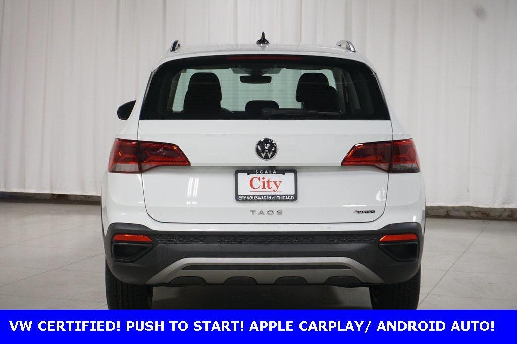 used 2024 Volkswagen Taos car, priced at $20,490