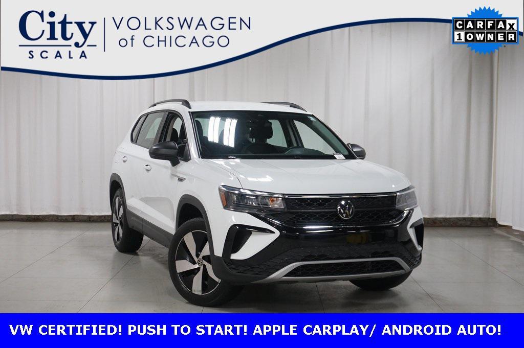 used 2024 Volkswagen Taos car, priced at $20,490