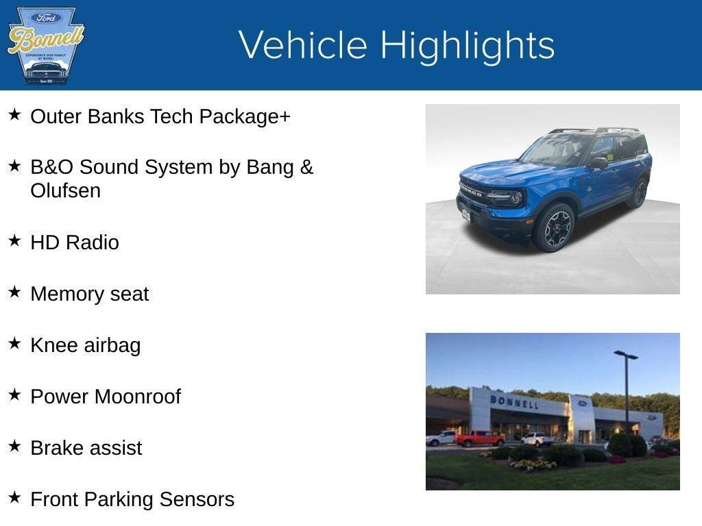 new 2025 Ford Bronco Sport car, priced at $38,859