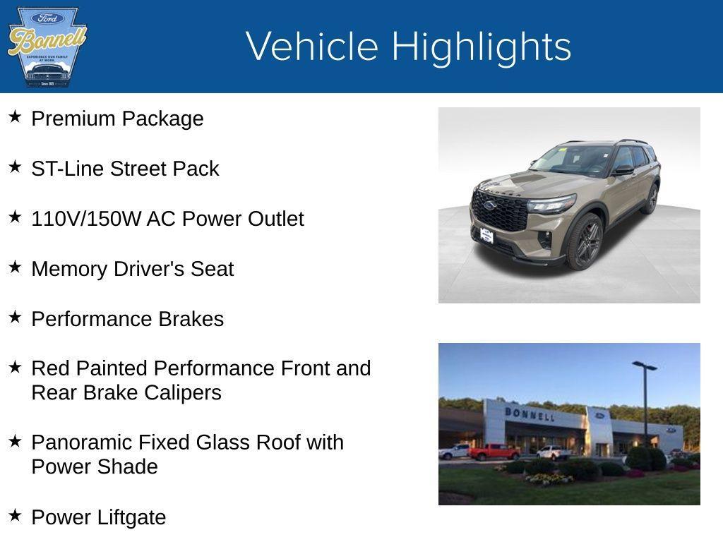 new 2026 Ford Explorer car, priced at $50,039
