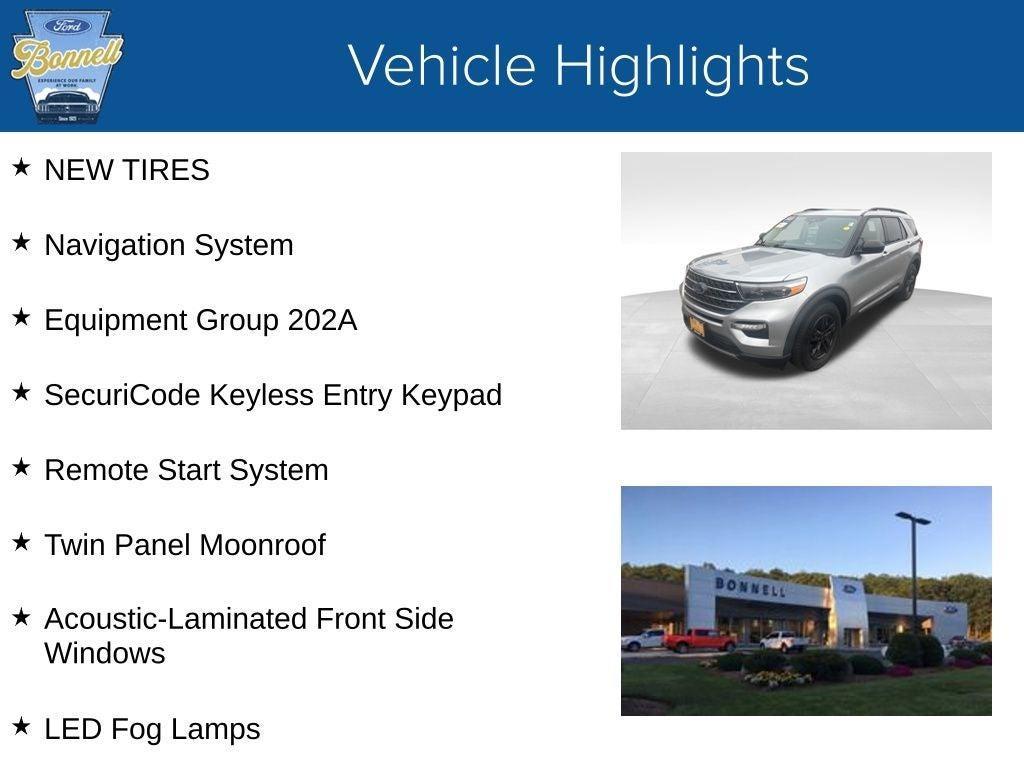 used 2022 Ford Explorer car, priced at $28,071