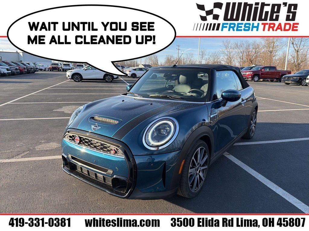 used 2022 MINI Convertible car, priced at $27,900