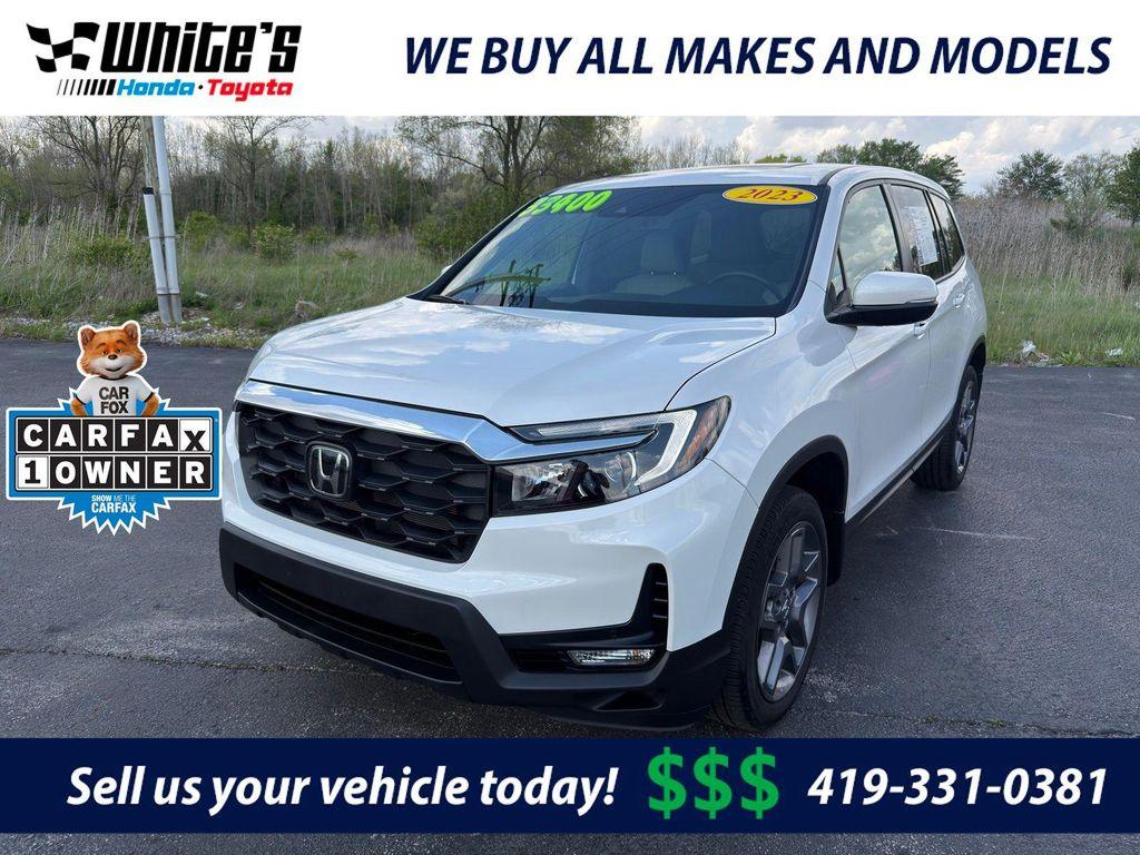 used 2023 Honda Passport car, priced at $33,400