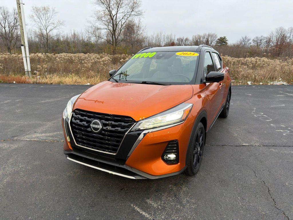 used 2023 Nissan Kicks car, priced at $18,900