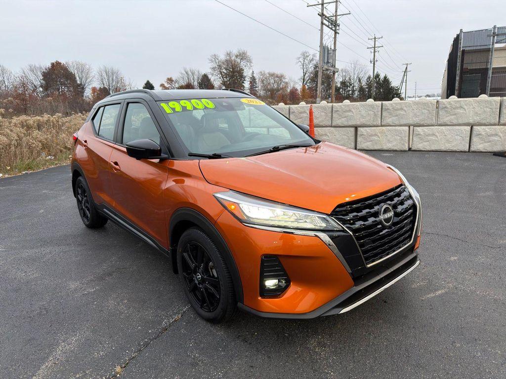 used 2023 Nissan Kicks car, priced at $18,900