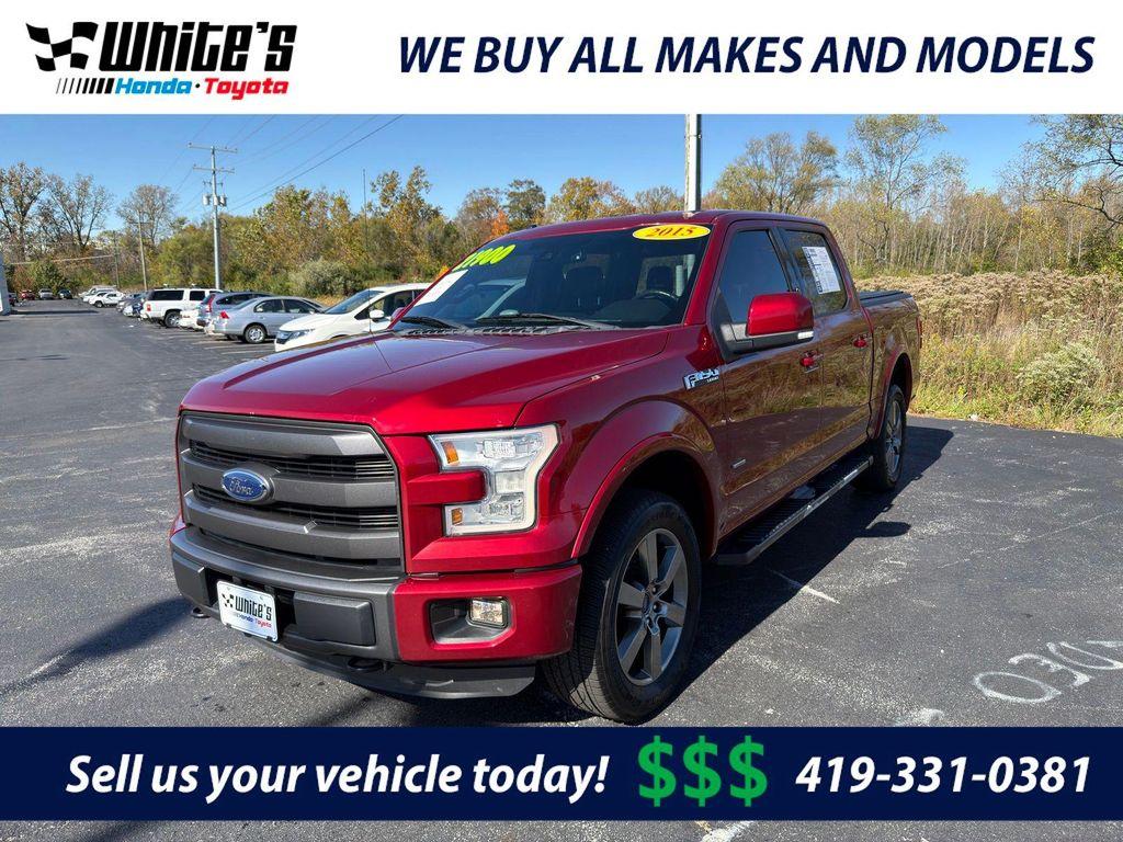 used 2015 Ford F-150 car, priced at $18,900