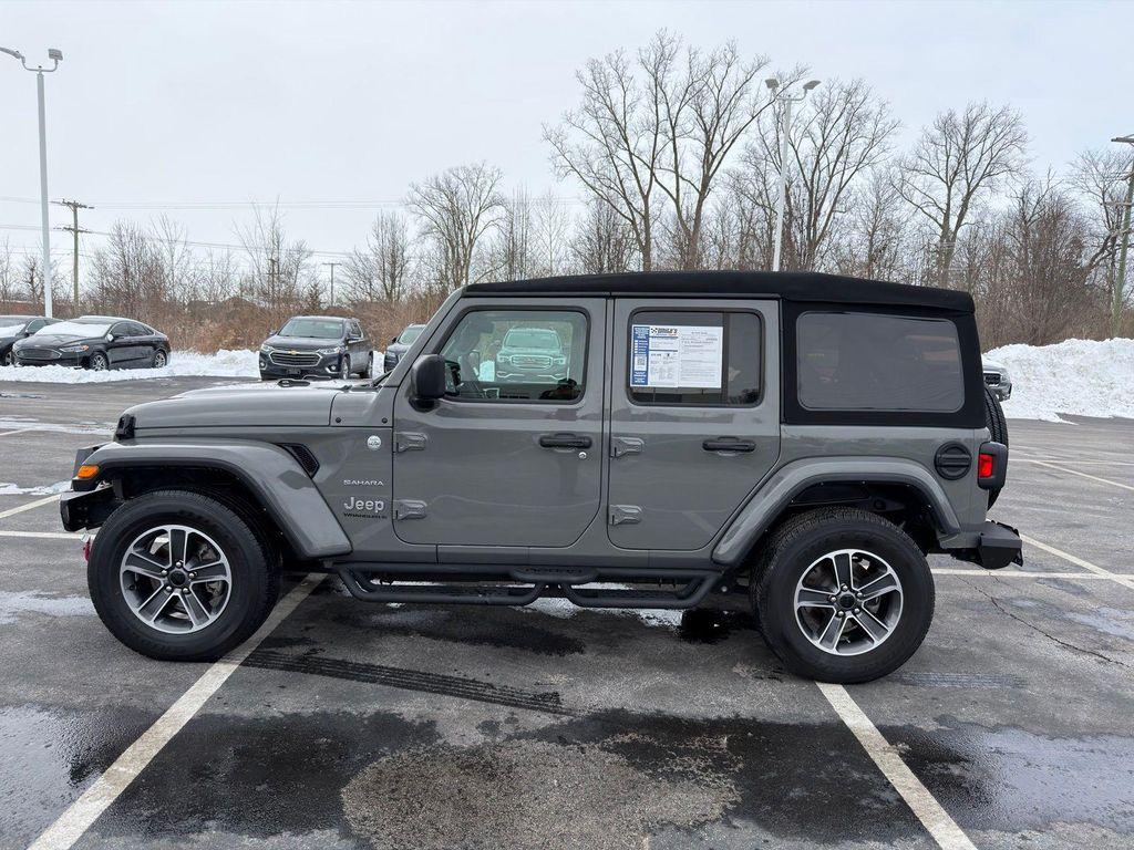 used 2023 Jeep Wrangler car, priced at $35,500