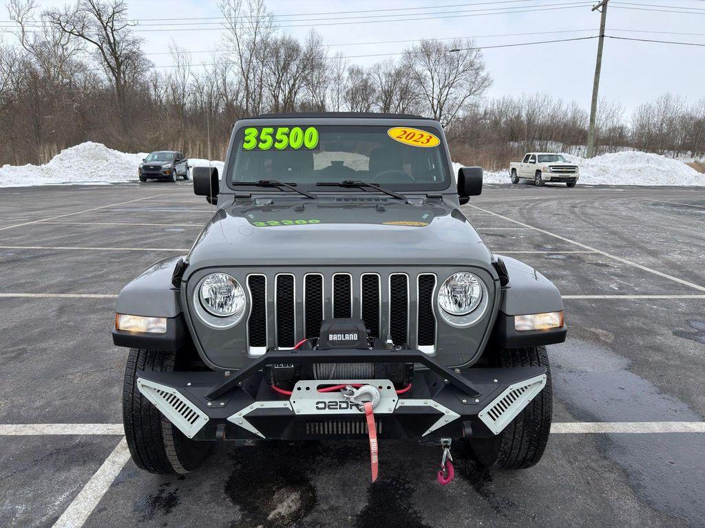 used 2023 Jeep Wrangler car, priced at $35,500