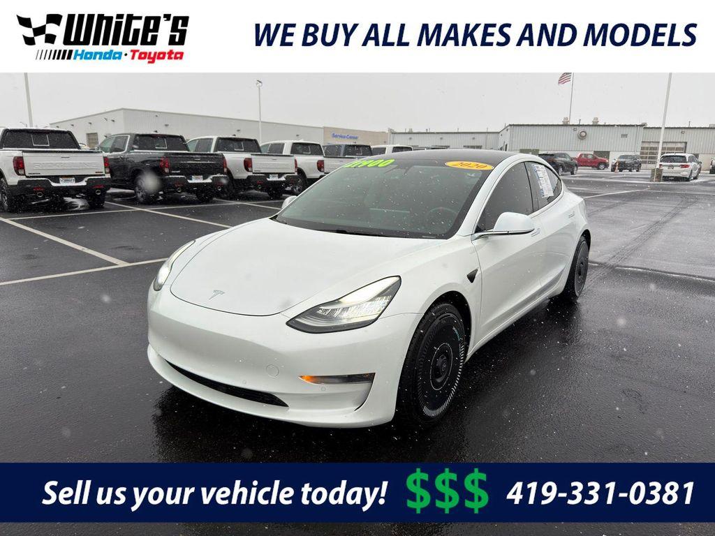 used 2020 Tesla Model 3 car, priced at $21,900