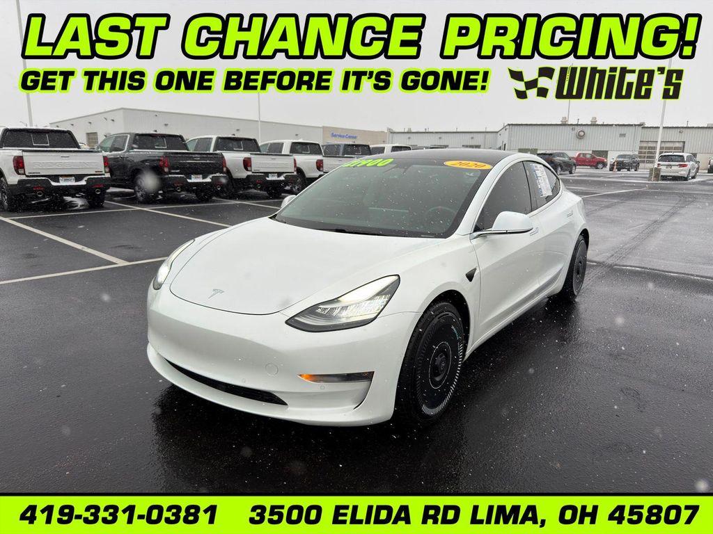 used 2020 Tesla Model 3 car, priced at $19,900