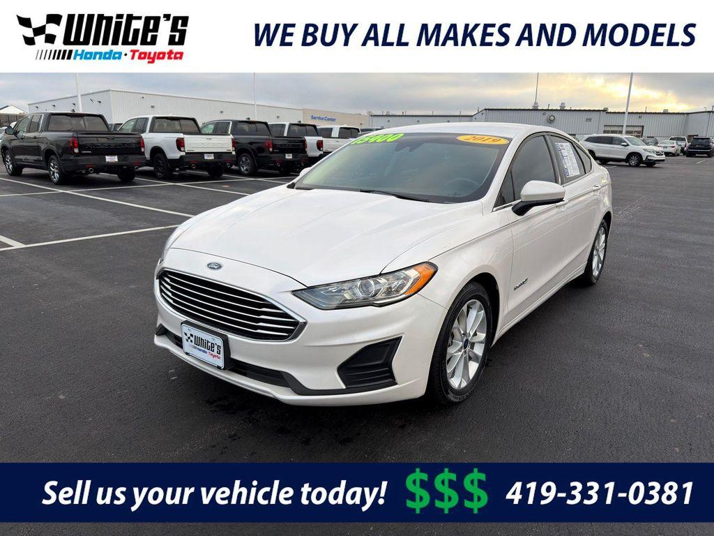 used 2019 Ford Fusion Hybrid car, priced at $14,900