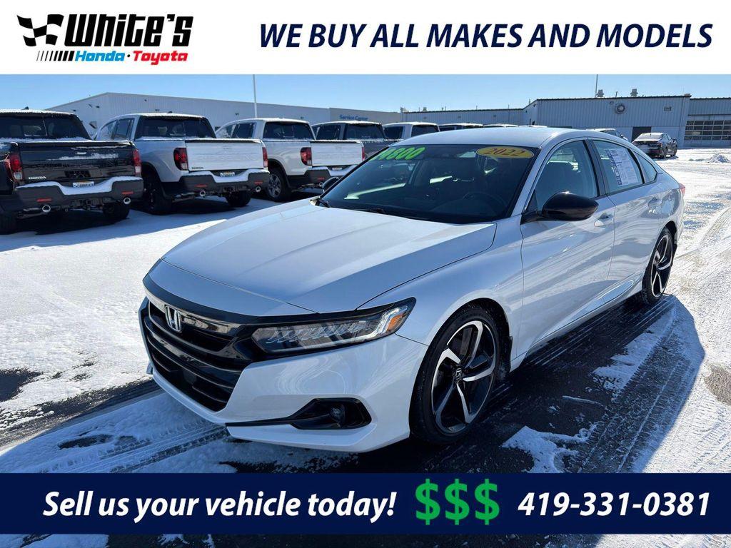 used 2022 Honda Accord car, priced at $24,800