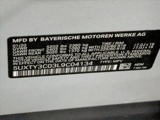 used 2020 BMW X3 car, priced at $20,485