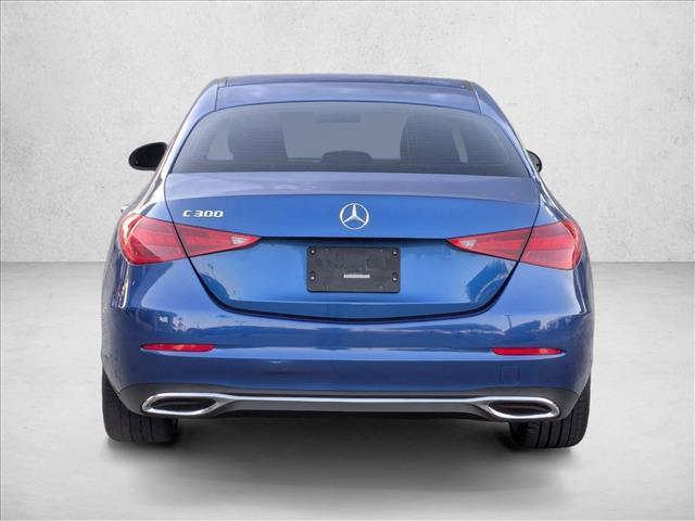 used 2022 Mercedes-Benz C-Class car, priced at $24,995