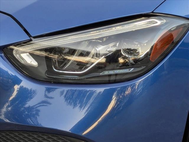 used 2022 Mercedes-Benz C-Class car, priced at $24,995