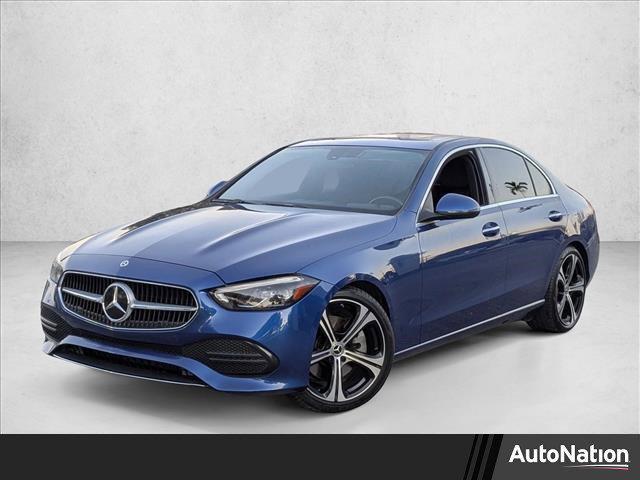 used 2022 Mercedes-Benz C-Class car, priced at $24,995