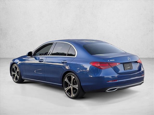 used 2022 Mercedes-Benz C-Class car, priced at $24,995