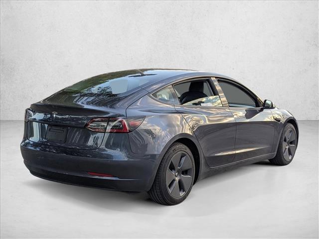 used 2022 Tesla Model 3 car, priced at $19,495