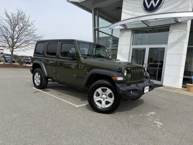 used 2022 Jeep Wrangler Unlimited car, priced at $27,995