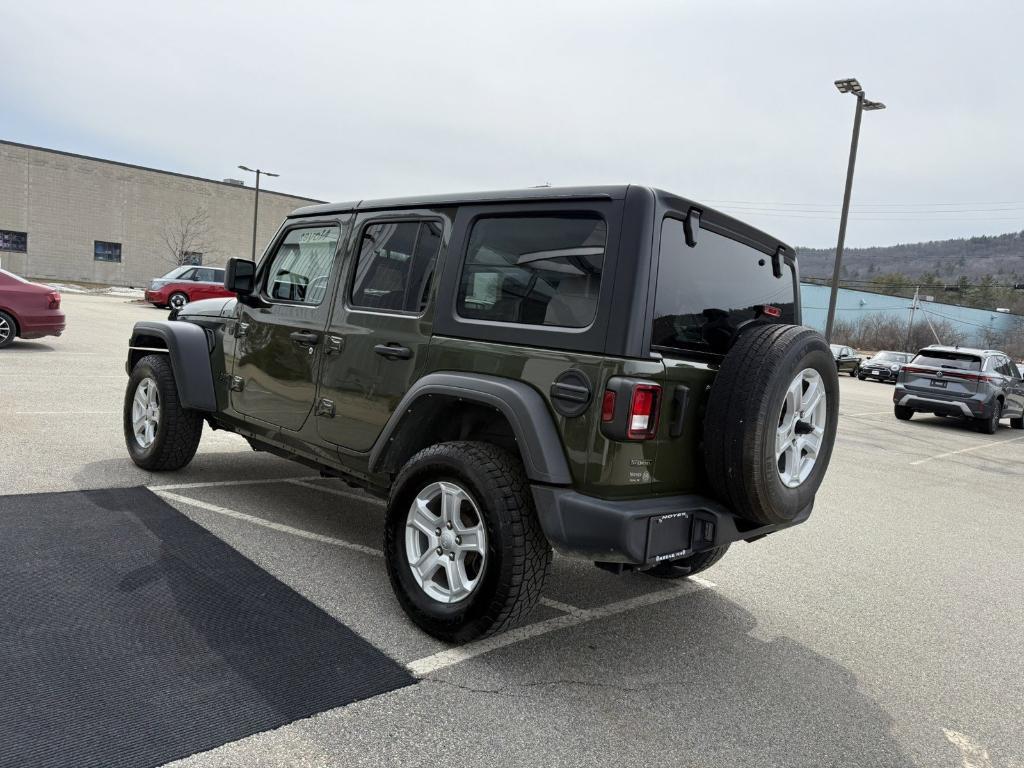 used 2022 Jeep Wrangler Unlimited car, priced at $27,995