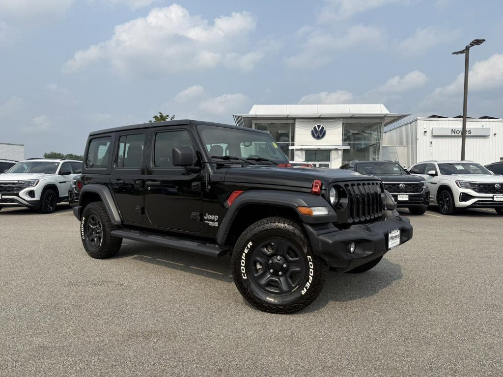 used 2020 Jeep Wrangler Unlimited car, priced at $19,995