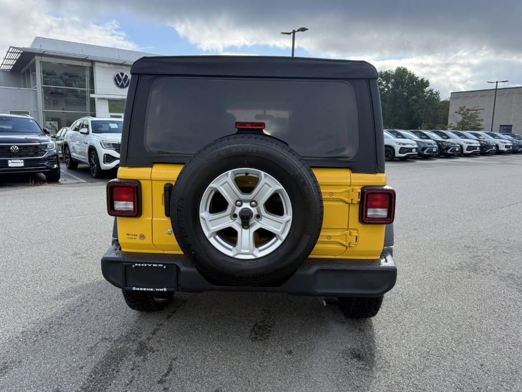 used 2020 Jeep Wrangler Unlimited car, priced at $21,995